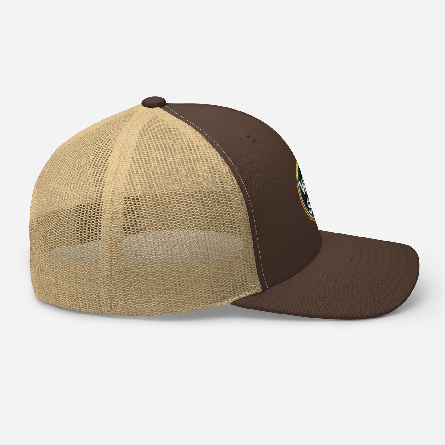 Gorra tipo trucker WLDSRF sunset tag